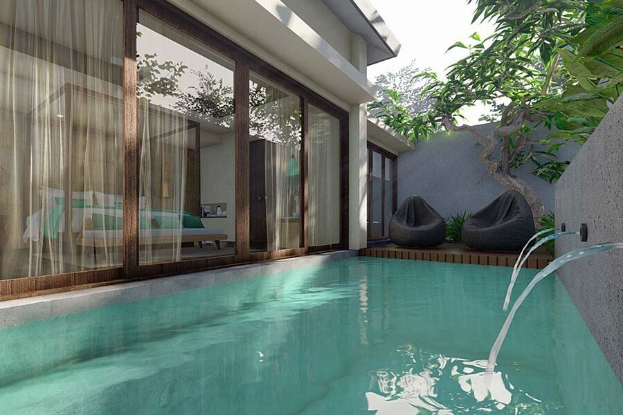 Cross Bali Breakers Hotel Jimbaran Exterior foto
